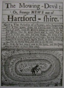 Portada de periódico de 1678