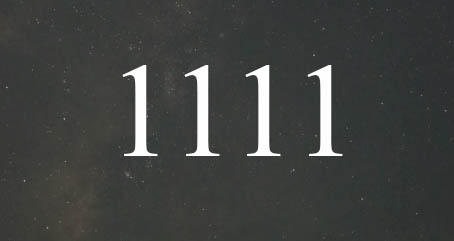 1, 11, 111, 1111, once