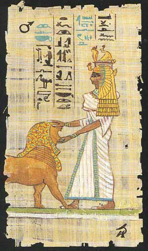 Carta 11, XI, La Fuerza en el Tarot de Egipcio
Carta La Persuacion